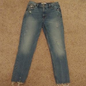 Abercrombie High Rise Skinny Jeans Curve Love
